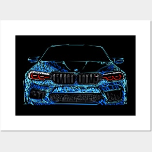 BMW F30 Posters and Art